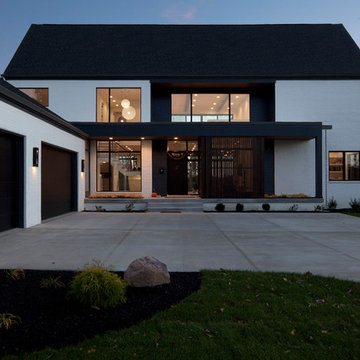 New Modern Colonial House