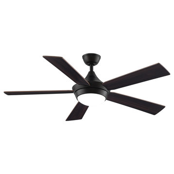 Celano v2 - 52" Ceiling Fan in Dark Bronze With CY/DWA Blades and LED