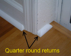 quarter weird round looking neater finish return way