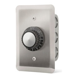 Single SS Wall Plate with Deep Gang Box (Includes INF Input Regulator) - Outdoor Products
