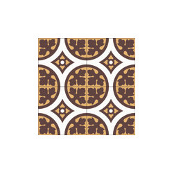 "French Flower" 8x8 Encaustic Cement Tiles - Wall And Floor Tile