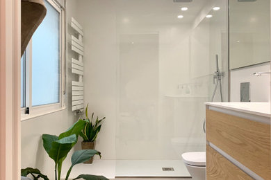Reforma en Valencia, de vestidor a baño de la habitación principal