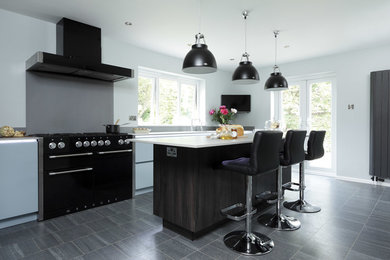Contemporary ALNO kitchen, West Sussex,