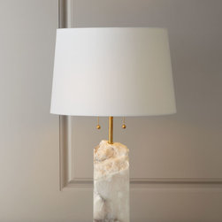 Raw Alabaster Lamp by Regina-Andrew Design - Table Lamps