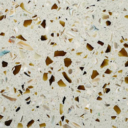 IceStone in Amber Pearl - Kitchen Countertops