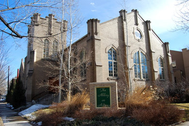 Inspiration for a timeless exterior home remodel in Denver