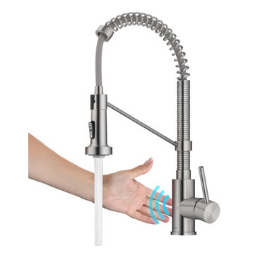 Bolden Touchless Sensor 2-Function Pull-Down 1-Handle 1-Hole Kitchen Faucet SFS