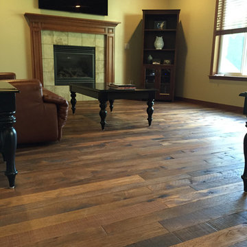 Organic hardwood Floors installation in Shoreline WA