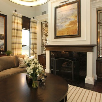 Robeson Design Living Room and Dining Room Storage Solutions