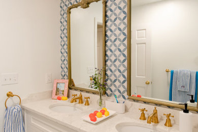 Inspiration for a timeless bathroom remodel in Other