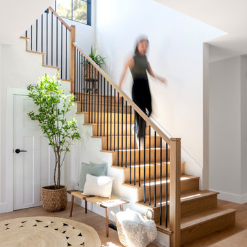 Modern with a pop of color