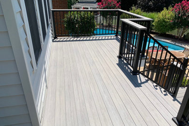Maryland Watertight Decking Over Storage Area - American Deck & Patio -