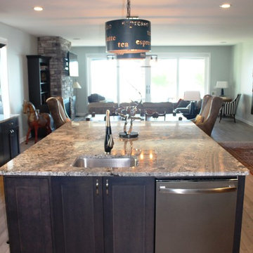 Showplace EVO Kitchen, Family Room, Baths & Laundry in Maple Pierce - Peppercorn