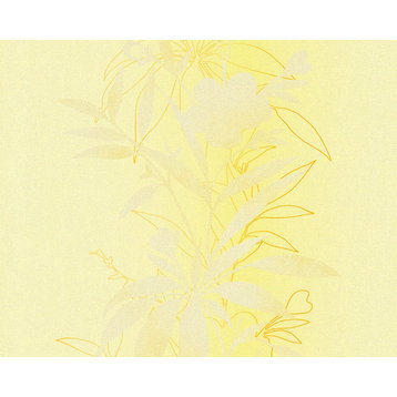 Modern Non-Woven Floral Wallpaper - DW151937062 Felicia Wallpaper, Roll