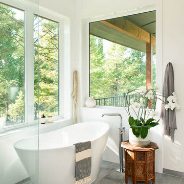 Master Bathroom Freestanding Tub