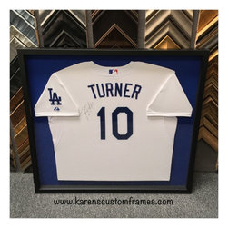 Sports Memorabilia in Custom Shadowbox Frames - Products