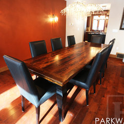 Reclaimed Wood Harvest Tables - Products