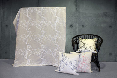 Printed Linen Curtain Fabrics