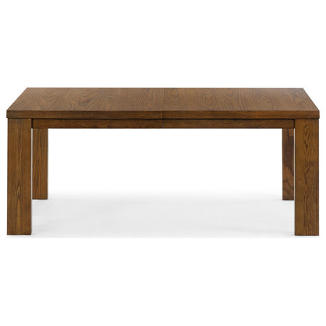 Safavieh Couture Desmond Extendable Dining Table, Medium Oak