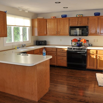 kitchen update before picture