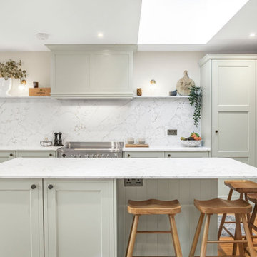 Winslow Kitchen in Mussel by Rever Kitchens