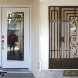 Prato - Security Door Before & After - Windows And Doors