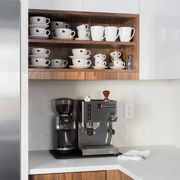Mid-Century Modern Small Kitchen