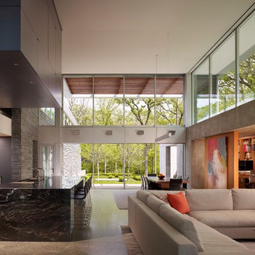 Hinsdale Residence featuring Fleetwood Windows and Doors