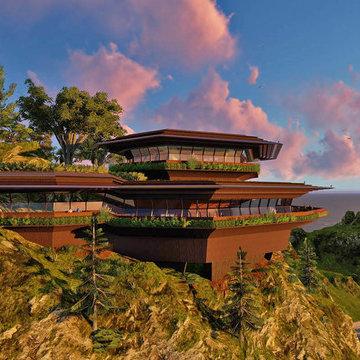 California Corporate Mountain side Retreat