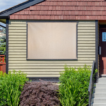 Cordless Outdoor Sun Shades (HDPE- High Density Polyethylene Fabric)