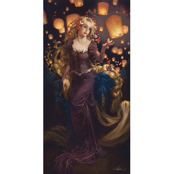 Disney Fine Art I See the-Light by Heather Theurer, Gallery Wrapped Giclee