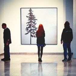 Winter Fir - Paintings