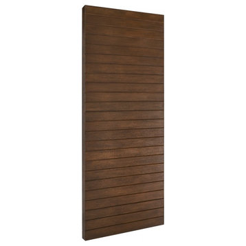 ETO Doors Exterior Fiberglass Fortis Door, Mutli Horizontal Plank/Grain, 35-3/4x79x1-3/4