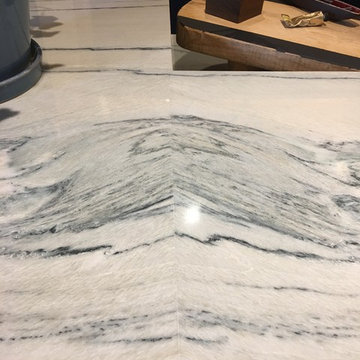 Macabus Fantasy Quartzite & Nambian White Marble