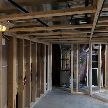 Basement framing and bulkheads