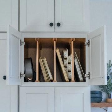 Pan Storage Cabinet in Broomfield, Colorado Kitchen Remodel
