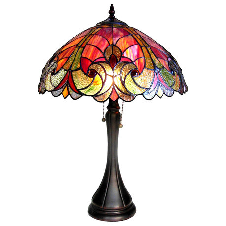 Amor 2-Light Victorian Table Lamp