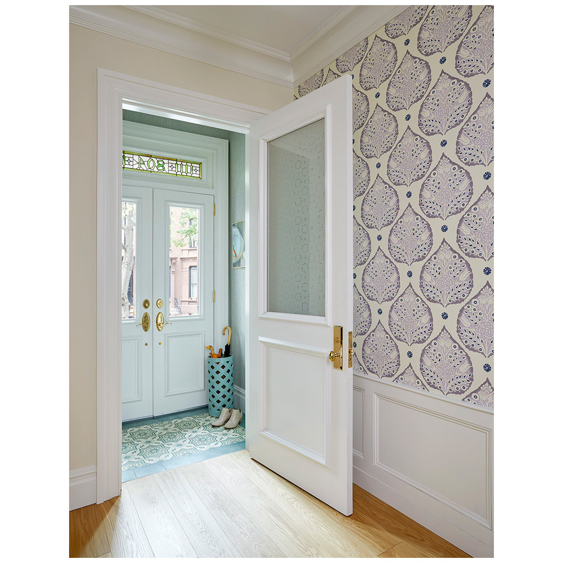 Park Slope Row House Entry