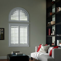 Palm Beach&trade; polysatin shutters with Palmetto&trade; - Window Treatments