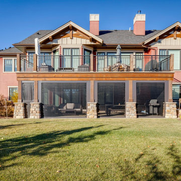 Walkout Basement Enclosed with Phantom Insect & Privacy Screens