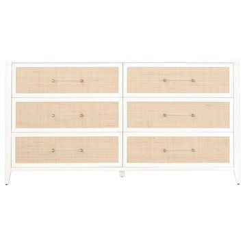 Essentials For Living Traditions Holland Double Dresser Matte White