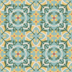 Classic Cement Tile Patterns - 床＆壁タイル