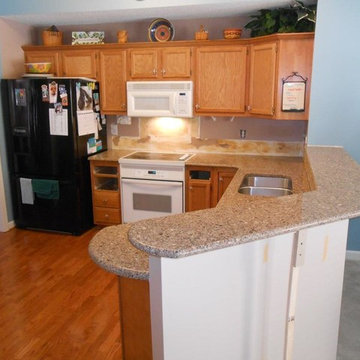 Before and After Countertop Examples Sienna Ridge silestone 1 30 14