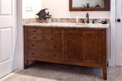 Inspiration for a timeless bathroom remodel in Other
