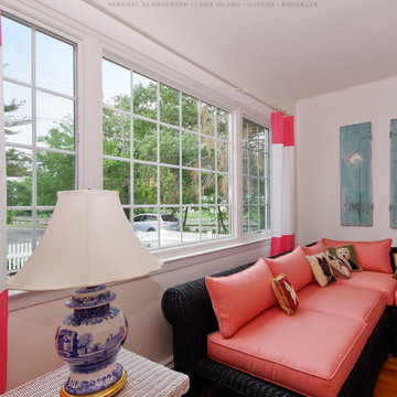 Stylish Living Room with New Windows - Renewal by Andersen Long Island, NY