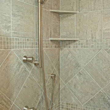 Master Bath: Tile Shower
