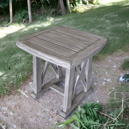 Farmhouse Outdoor Side Tables by Courtyard Casual