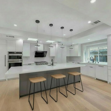 Rainbow Drive addition and complete home remodel