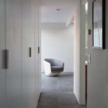 Bedroom and bathroom floors