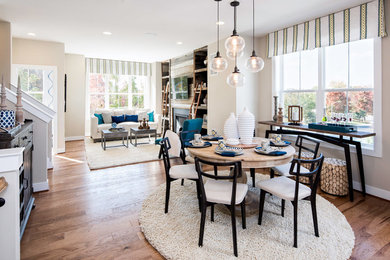 Photo of a contemporary dining room in Baltimore.